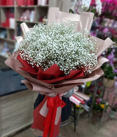 Букет цветов из: Гипсофила в Вельске