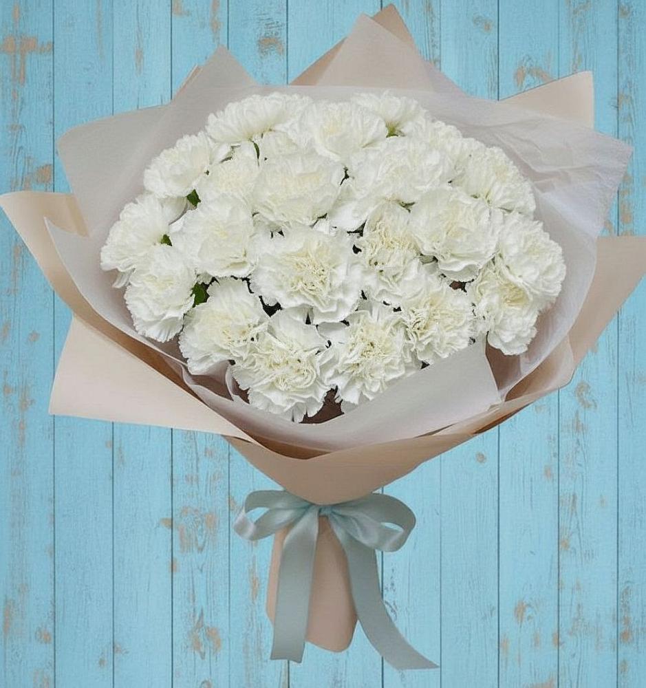 Букет цветов из: Гвоздики в Вельске