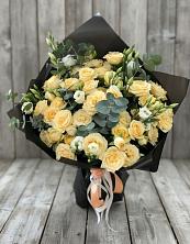 Букет цветов из:  Розы и Лизиантусы в Вельске