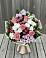 Букет цветов из: Альстромерии, Гвоздики, Розы и Хризантемы в Вельске