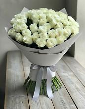 Букет 35 Белых роз в Вельске