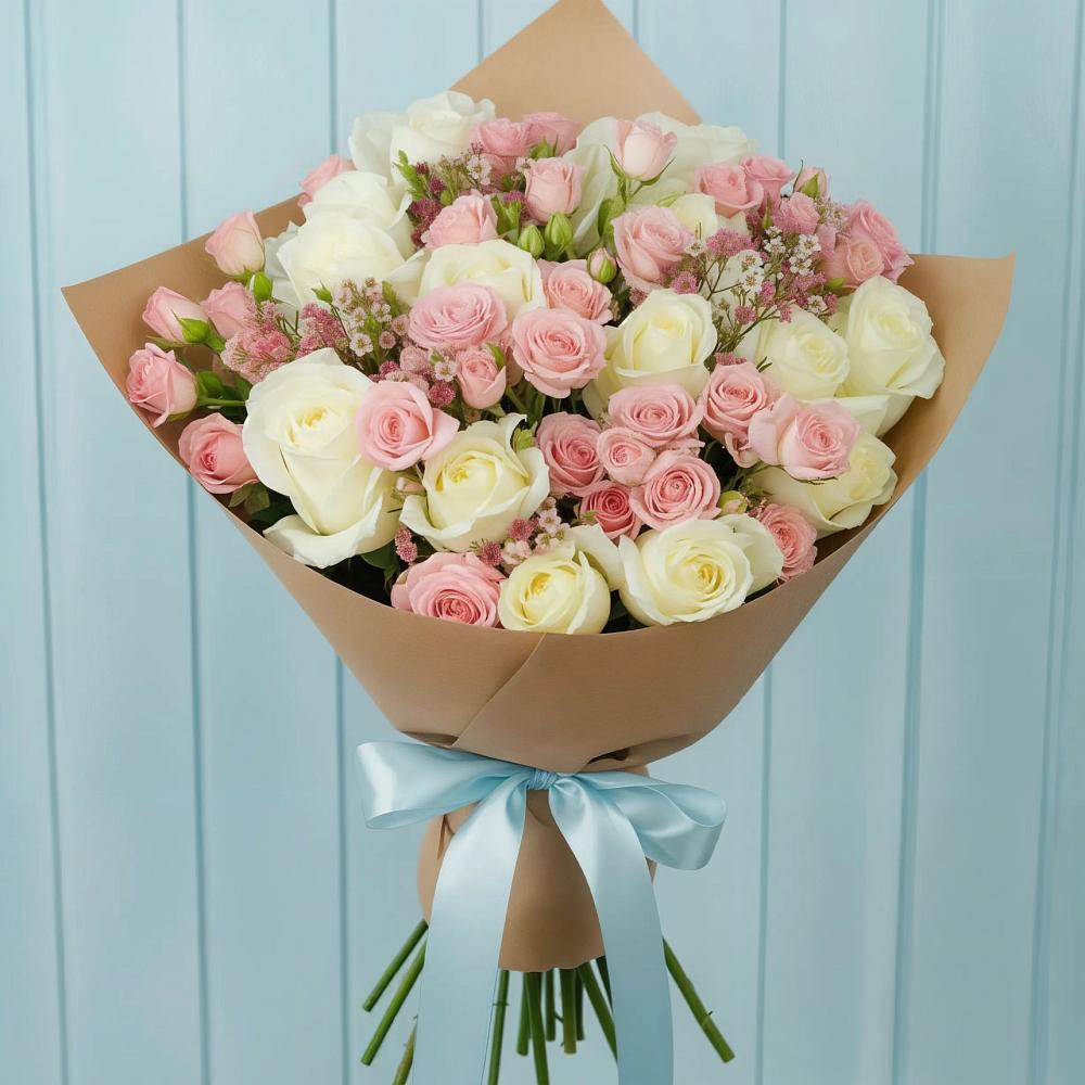 Букет цветов из: Розы в Вельске