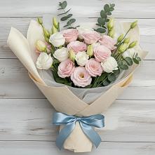 Букет цветов из:  Лизиантусы #REPLACE_PRED# Вельске