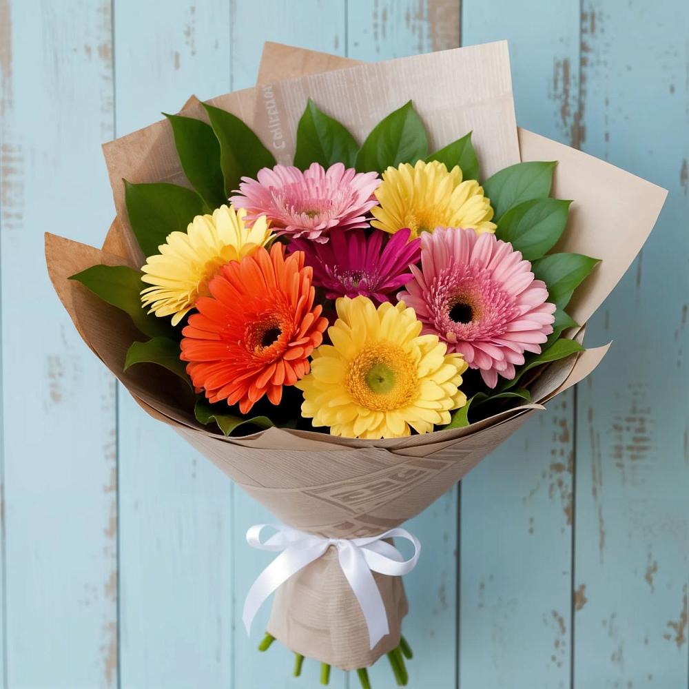 Букет цветов из: Герберы в Вельске