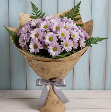 Букет цветов из:  Хризантемы #REPLACE_PRED# Вельске