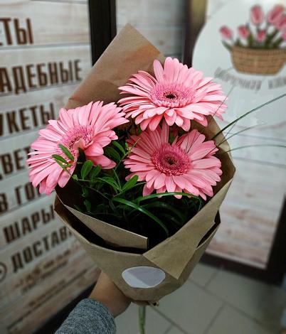 Букет цветов из: Герберы в Вельске