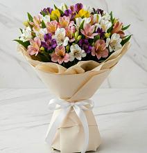 Букет цветов из:  Альстромерии в Вельске