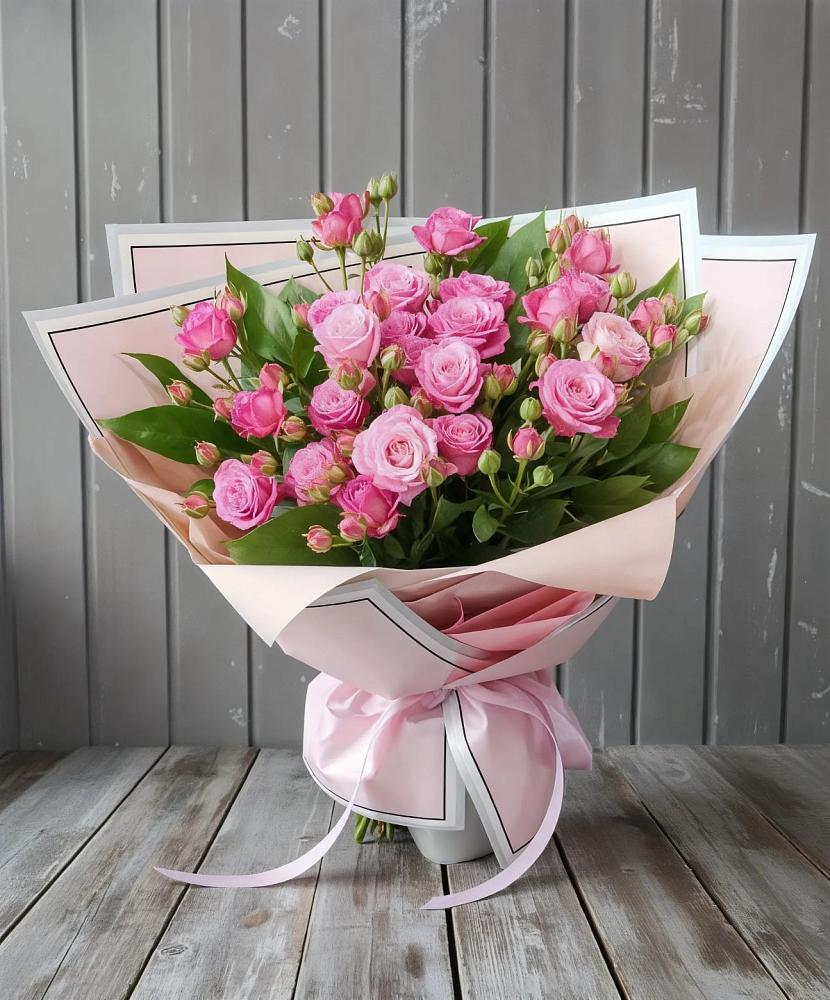 Букет Розовый кустик в Вельске