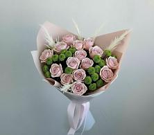 Букет цветов из:  Розы и Хризантемы #REPLACE_PRED# Вельске
