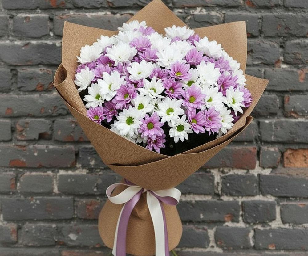 Букет цветов из: Хризантемы в Вельске
