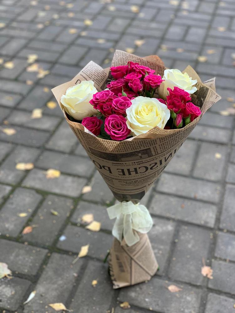 Букет цветов из: Розы в Вельске